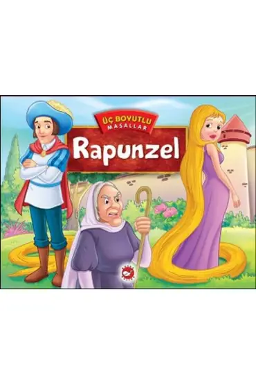  Üç Boyutlu Masallar - Rapunzel (Ciltli)