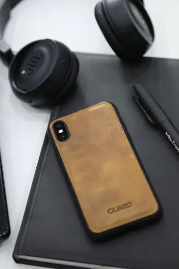  359  Antik Taba Deri Xs Max Telefon Kılıfı