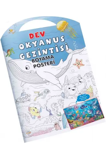  Okyanus Gezintisi Dev Boyama Posteri