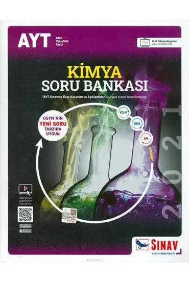  Sınav AYT Kimya Soru Bankası 2021 (Yeni)