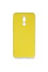  192 Huawei Mate 10 Lite Kılıf Nano İçi Kadife  Silikon - Ürün Rengi : Sarı
