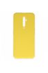  192 Oppo Reno 2z Kılıf Nano İçi Kadife  Silikon - Ürün Rengi : Sarı