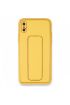  192 İphone X Kılıf Coco Deri Standlı Kapak - Ürün Rengi : Füme
