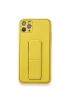  192 İphone 11 Pro Max Kılıf Coco Deri Standlı Kapak - Ürün Rengi : Pembe