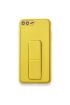  192 İphone 8 Plus Kılıf Coco Deri Standlı Kapak - Ürün Rengi : Gold