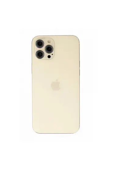  192 İphone 12 Pro Max Metal Kamera Lens - Ürün Rengi : Gold