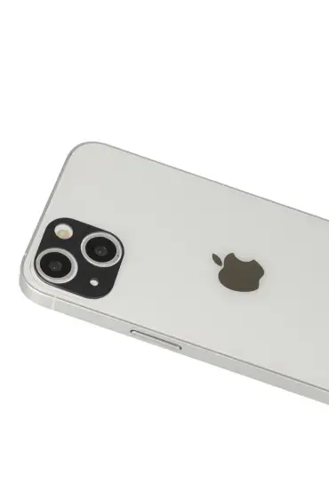  192 İphone 13 Mini Rainbow Kamera Lens Koruma Cam - Ürün Rengi : Kırmızı