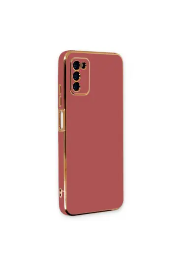  192 Samsung Galaxy A03s Kılıf Volet Silikon - Ürün Rengi : Pembe