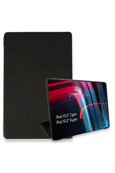  192 İpad 10.2 (8.nesil) Kılıf Tablet Smart Kılıf - Ürün Rengi : Gold
