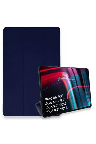  192 İpad Pro 9.7 Kılıf Tablet Smart Kılıf - Ürün Rengi : Siyah