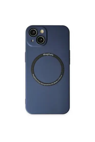  192 İphone 13 Kılıf Jack Magneticsafe Lens Silikon - Ürün Rengi : Siyah