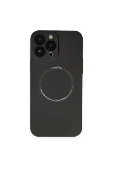  192 İphone 13 Pro Kılıf Jack Magneticsafe Lens Silikon - Ürün Rengi : Siyah