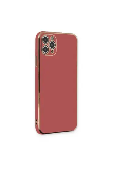  192 İphone 11 Pro Max Kılıf Volet Silikon - Ürün Rengi : Pembe