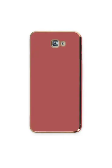  192 Samsung Galaxy J7 Prime Kılıf Volet Silikon - Ürün Rengi : Pembe