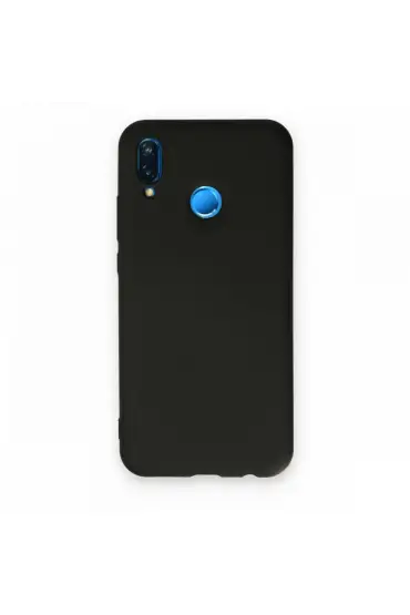  Huawei P20 Lite Kılıf Nano İçi Kadife  Silikon - Ürün Rengi : Pudra