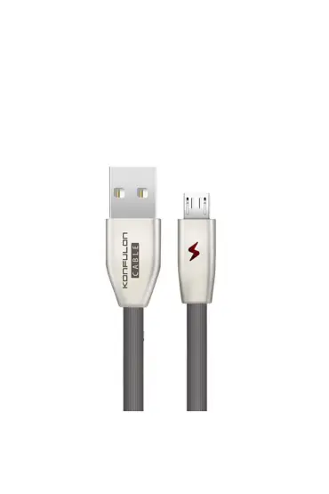  S53 Led Işıklı Micro Usb Kablo 1m 3a - Ürün Rengi : Siyah