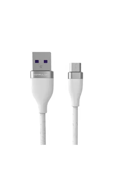  S82 Seramik Uçlu Micro Usb Kablo 1m 3.1a - Ürün Rengi : Siyah