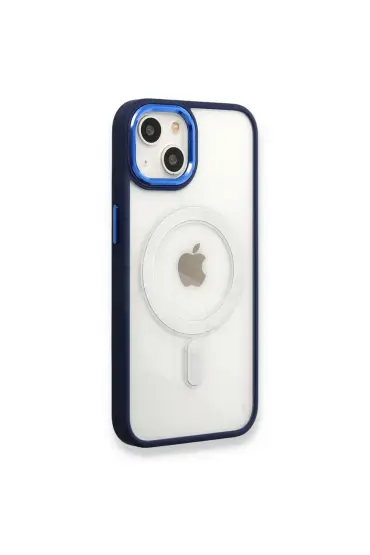  İphone 14 Pro Kılıf Room Magneticsafe Silikon - Ürün Rengi : Sierra Blue