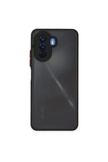  Huawei Nova Y70 Kılıf Montreal Silikon Kapak - Ürün Rengi : Siyah