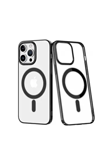  İphone 13 Pro Kılıf Element Magneticsafe Sert Kapak - Ürün Rengi : Gümüş