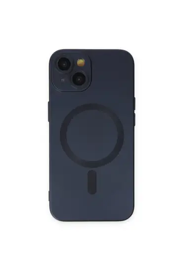  İphone 13 Kılıf Moshi Lens Magneticsafe Silikon - Ürün Rengi : Sierra Blue