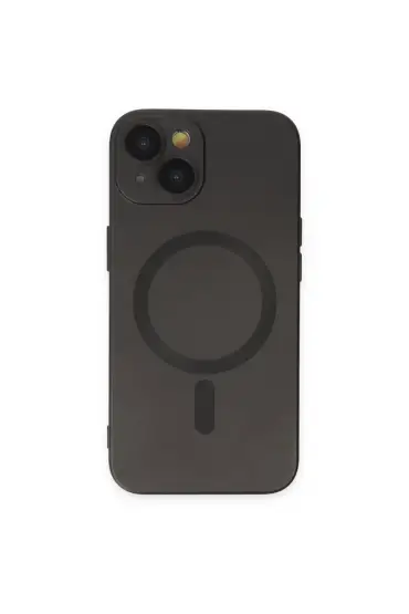  İphone 13 Kılıf Moshi Lens Magneticsafe Silikon - Ürün Rengi : Füme