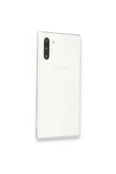  Samsung Galaxy Note 10 Kılıf Lüx  Silikon - Ürün Rengi : Şeffaf