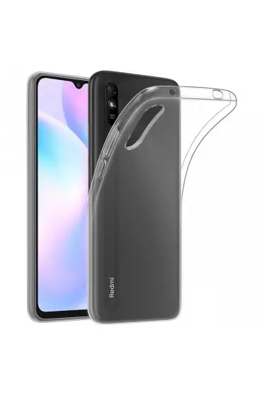  Xiaomi Redmi 9a Kılıf Lüx  Silikon - Ürün Rengi : Şeffaf