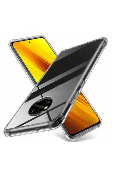  Xiaomi Pocophone X3 Kılıf Olex Tpu Silikon - Ürün Rengi : Şeffaf