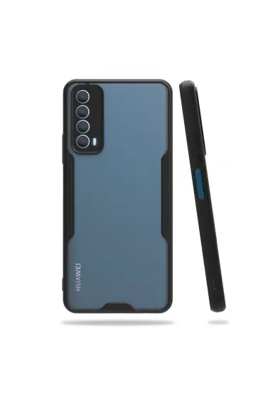  Huawei P Smart 2021 Kılıf Platin Silikon - Ürün Rengi : Siyah
