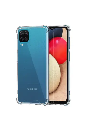  Samsung Galaxy A12 Kılıf Olex Tpu Silikon - Ürün Rengi : Şeffaf