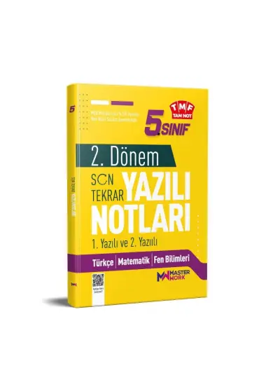 5. Sınıf 2. Dönem 1. ve 2. Yazılı Notları Son Tekrar