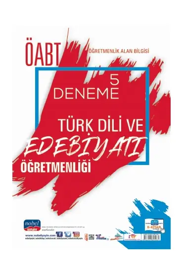 ÖABT Türk Dili ve Edebiyatı - Öğretmenlik Alan Bilgisi - 5 Deneme