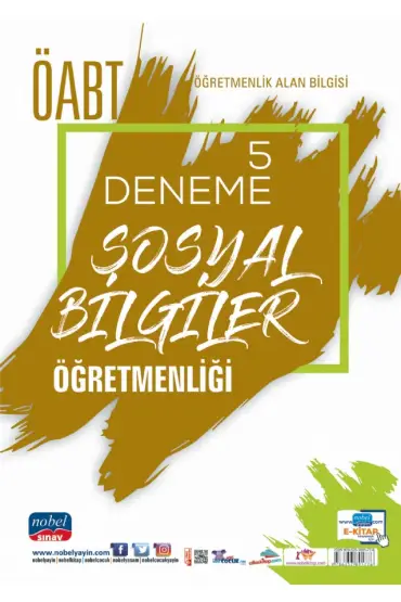 ÖABT Sosyal Bilgiler Öğretmenliği - Öğretmenlik Alan Bilgisi - 5 Deneme