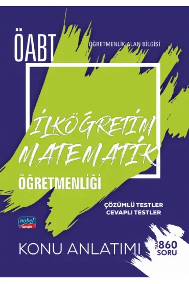 ÖABT İlköğretim Matematik Öğretmenliği - Öğretmenlik Alan Bilgisi / Konu Anlatımı