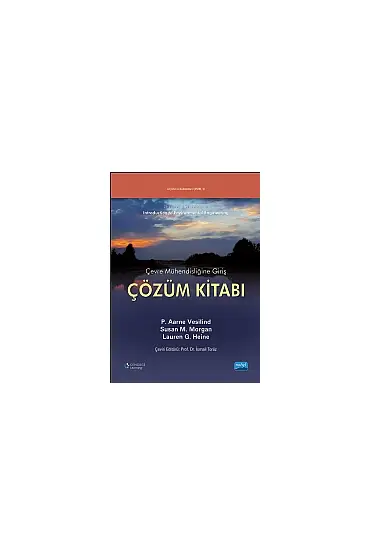 Çevre Mühendisliğine Giriş ÇÖZÜM KİTABI - SI 3. Basım  - INTRODUCTION TO ENVIRONMENTAL ENGINEERING  - 3TH Edition, SI S