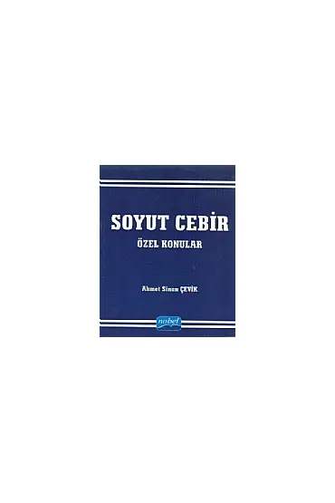 Soyut Cebir Özel konular