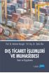 Dış Ticaret İşlemleri ve Muhasebesi