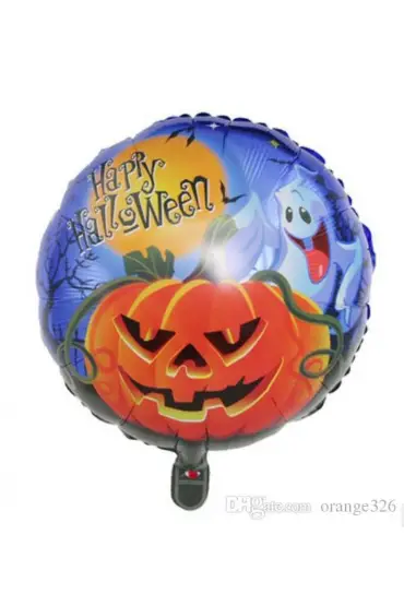 Happy Halloween Folyo Balon 18 inç