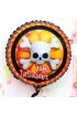 Halloween İskelet Kuru Kafa Folyo Balon 18 inç