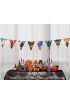 Cadılar Bayramı Halloween Flama Bayrak Banner Süs 8 li 3 Metre