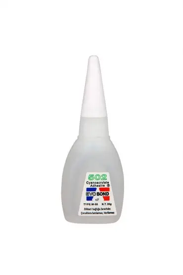 EvoBond 502 Japon Yapıştırıcısı Süper Glue 20 Gr