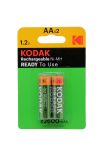 Kodak Şarj Edilebilir Ni-MH AA Pil 2600 mAh (2 Adet)