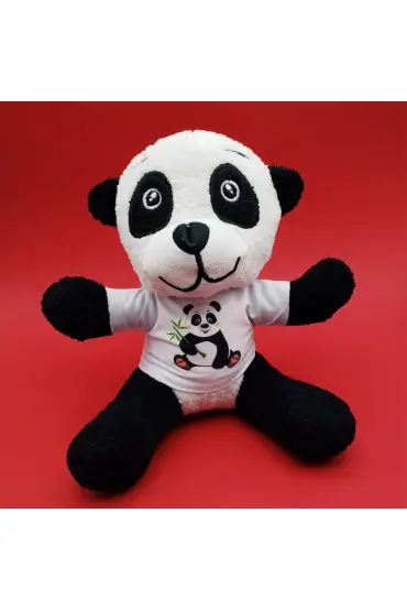 Tişörtlü Panda Oyuncak