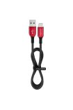 15 Watt 3A Usb-A To Type-C 1.2M Hızlı Şarj Kablosu Kırmızı FC36