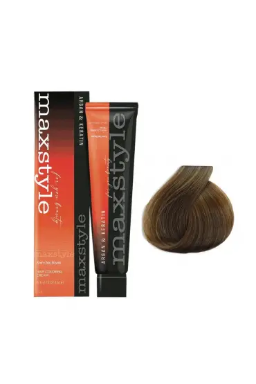 Maxstyle Argan Keratin Saç Boyası 7.00 Yoğun Kumral x 5 Adet