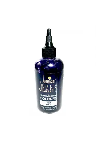 Jamaican Jeans Color Su Bazlı Saç Boyası 250 ml Mor x 6 Adet