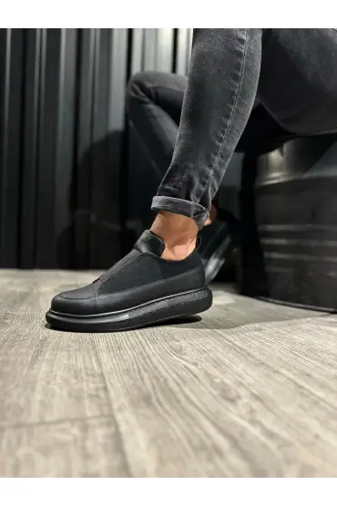   Sneakers Ayakkabı  Siyah (Siyah Taban)