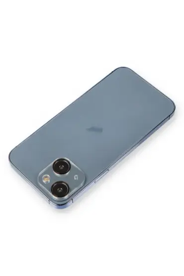  İphone 13 Mini Metal Kamera Lens Koruma Cam - Ürün Rengi : Siyah