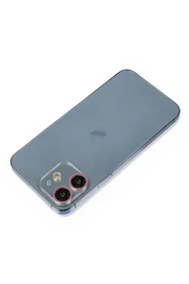  İphone 12 Shine Kamera Lens Koruma Cam - Ürün Rengi : Gümüş